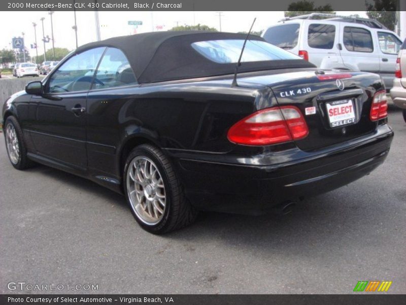 Black / Charcoal 2000 Mercedes-Benz CLK 430 Cabriolet