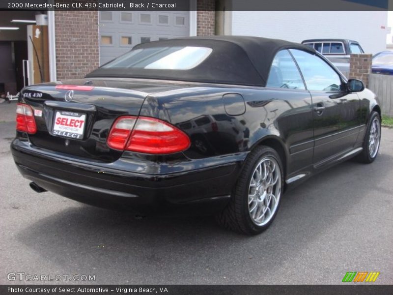 Black / Charcoal 2000 Mercedes-Benz CLK 430 Cabriolet