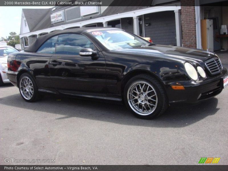 Black / Charcoal 2000 Mercedes-Benz CLK 430 Cabriolet