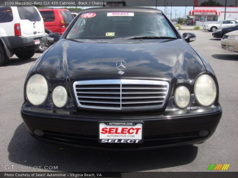 Black / Charcoal 2000 Mercedes-Benz CLK 430 Cabriolet