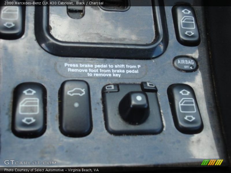 Black / Charcoal 2000 Mercedes-Benz CLK 430 Cabriolet