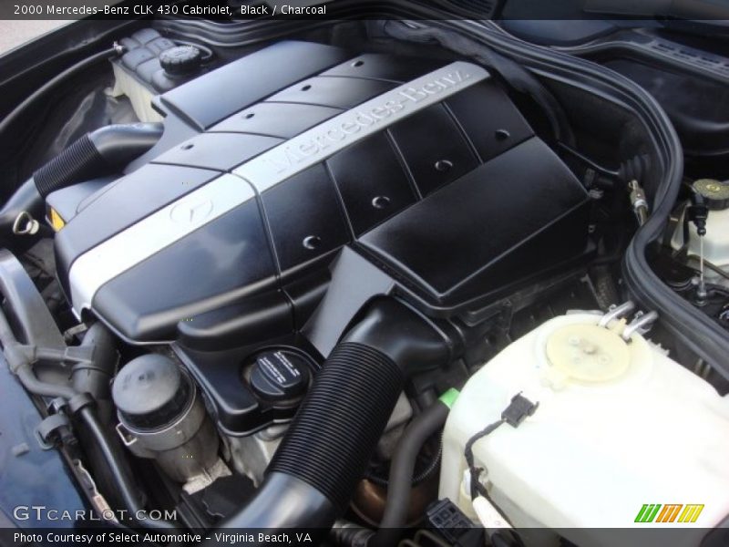 Black / Charcoal 2000 Mercedes-Benz CLK 430 Cabriolet