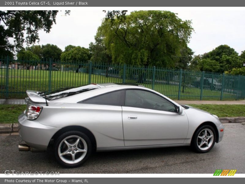 Liquid Silver / Black 2001 Toyota Celica GT-S