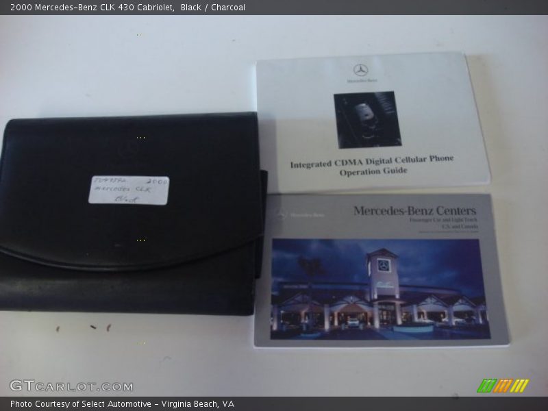 Black / Charcoal 2000 Mercedes-Benz CLK 430 Cabriolet