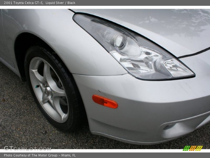 Liquid Silver / Black 2001 Toyota Celica GT-S
