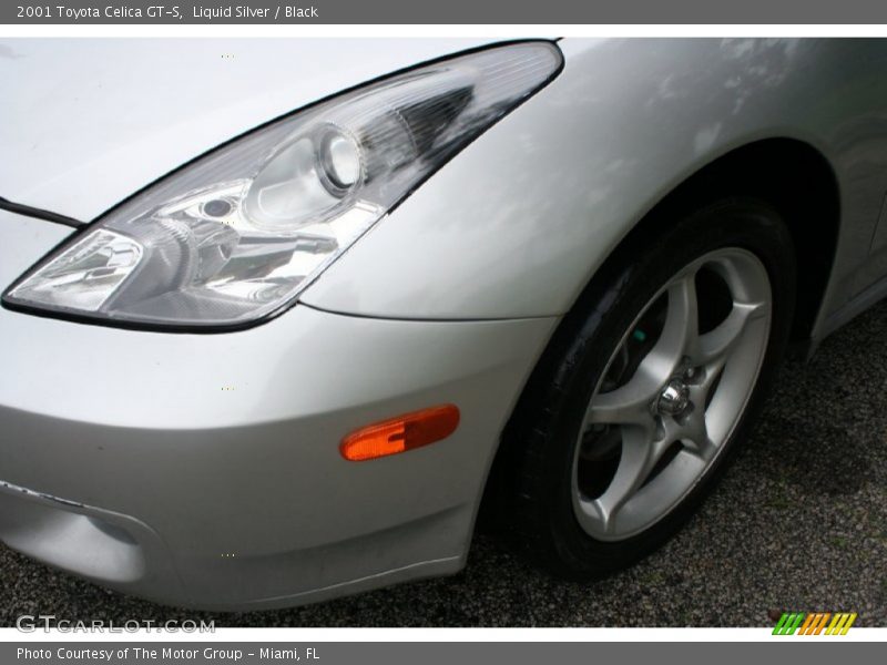 Liquid Silver / Black 2001 Toyota Celica GT-S