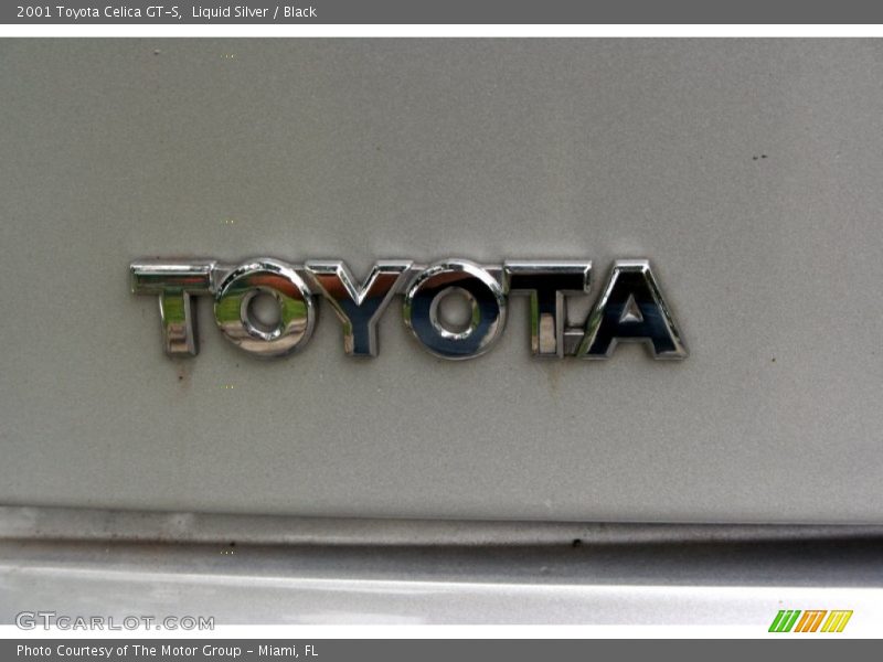 Liquid Silver / Black 2001 Toyota Celica GT-S