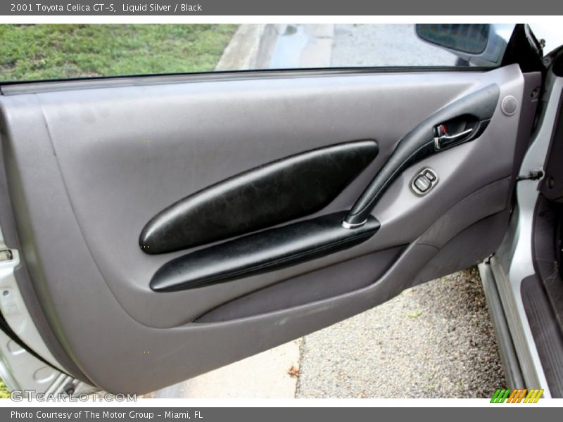 Liquid Silver / Black 2001 Toyota Celica GT-S