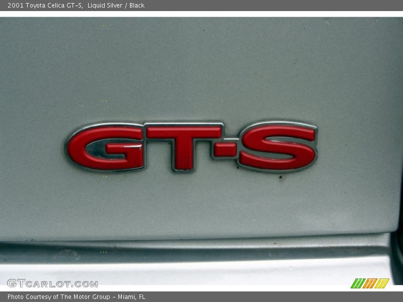 Liquid Silver / Black 2001 Toyota Celica GT-S