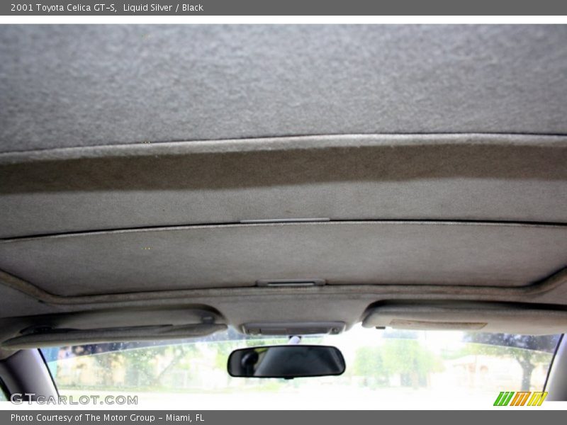 Liquid Silver / Black 2001 Toyota Celica GT-S