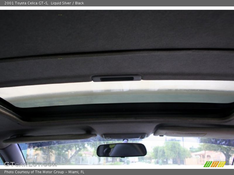 Liquid Silver / Black 2001 Toyota Celica GT-S