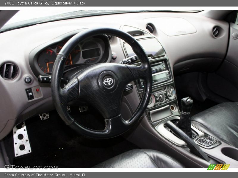  2001 Celica GT-S Black Interior