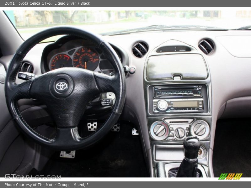 Liquid Silver / Black 2001 Toyota Celica GT-S