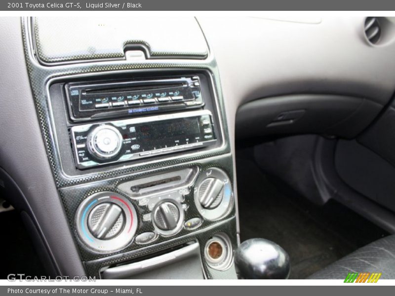 Liquid Silver / Black 2001 Toyota Celica GT-S
