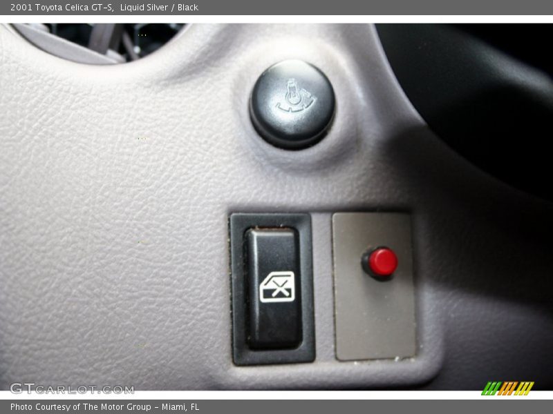 Liquid Silver / Black 2001 Toyota Celica GT-S