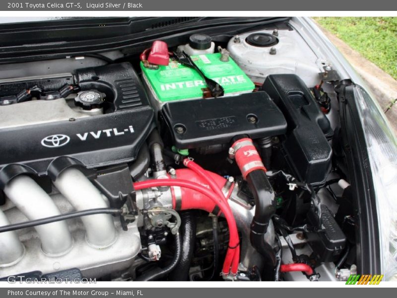 Liquid Silver / Black 2001 Toyota Celica GT-S