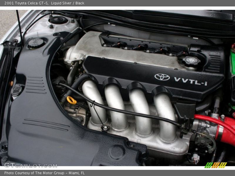 Liquid Silver / Black 2001 Toyota Celica GT-S