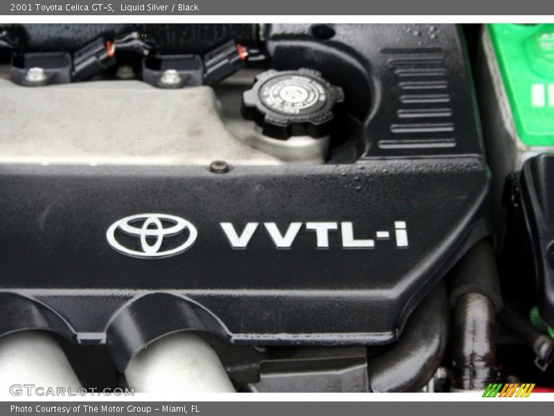 Liquid Silver / Black 2001 Toyota Celica GT-S