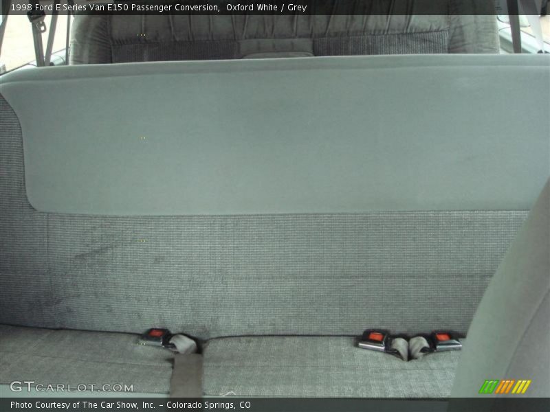 Oxford White / Grey 1998 Ford E Series Van E150 Passenger Conversion