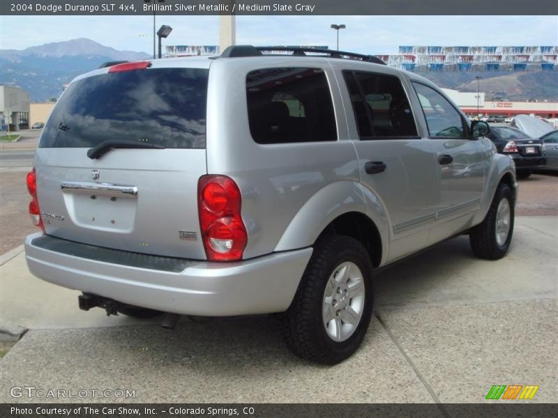 Brilliant Silver Metallic / Medium Slate Gray 2004 Dodge Durango SLT 4x4