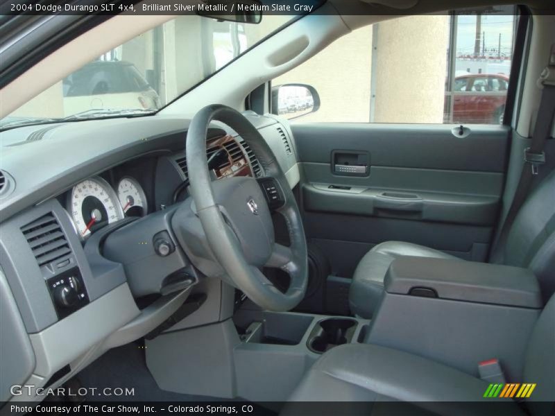 Brilliant Silver Metallic / Medium Slate Gray 2004 Dodge Durango SLT 4x4