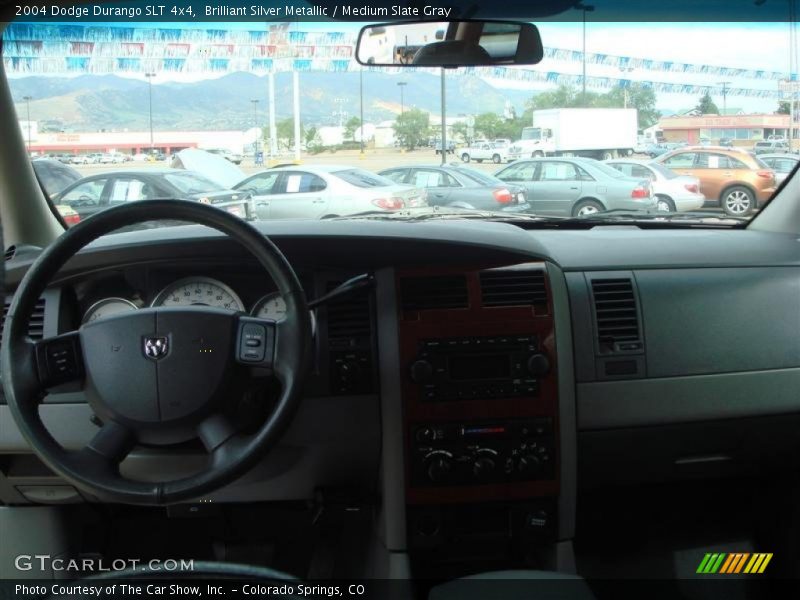 Brilliant Silver Metallic / Medium Slate Gray 2004 Dodge Durango SLT 4x4