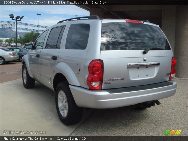 Brilliant Silver Metallic / Medium Slate Gray 2004 Dodge Durango SLT 4x4
