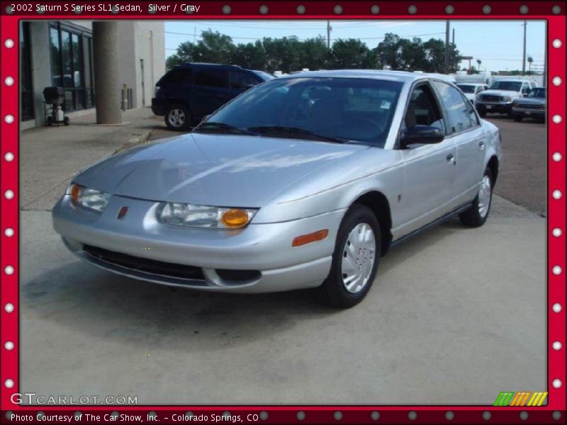 Silver / Gray 2002 Saturn S Series SL1 Sedan