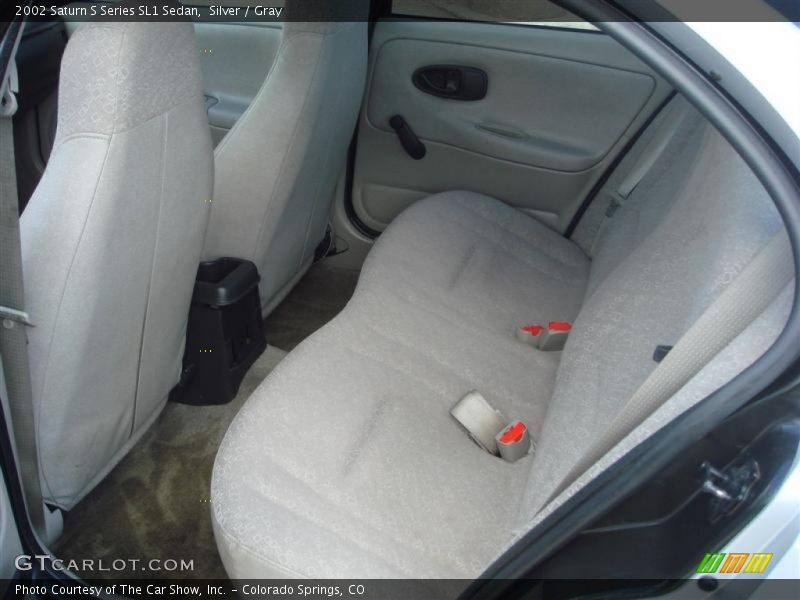 Silver / Gray 2002 Saturn S Series SL1 Sedan