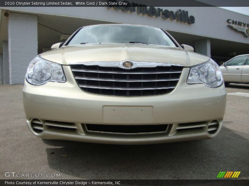 White Gold / Dark Slate Gray 2010 Chrysler Sebring Limited Sedan