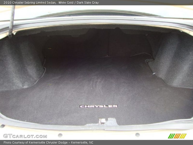 White Gold / Dark Slate Gray 2010 Chrysler Sebring Limited Sedan