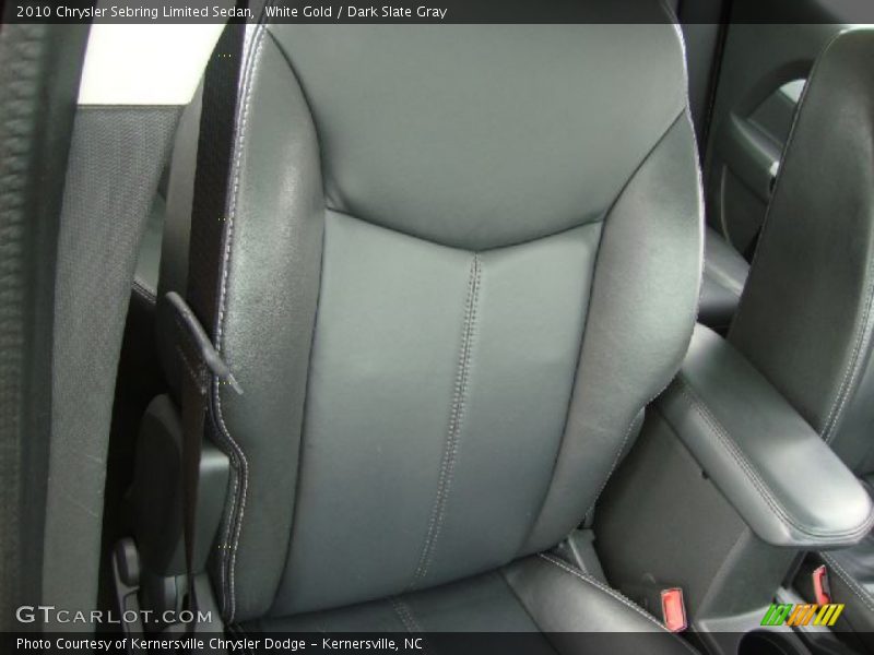 White Gold / Dark Slate Gray 2010 Chrysler Sebring Limited Sedan