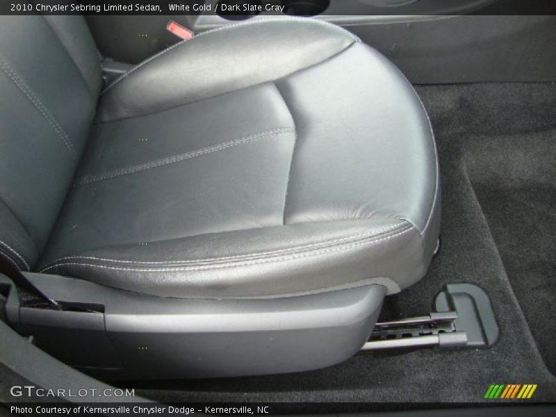 White Gold / Dark Slate Gray 2010 Chrysler Sebring Limited Sedan