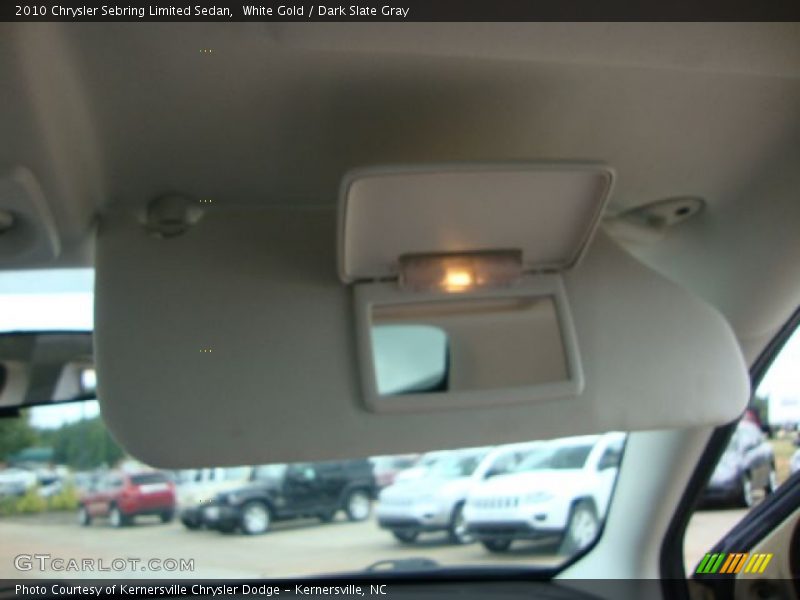 White Gold / Dark Slate Gray 2010 Chrysler Sebring Limited Sedan
