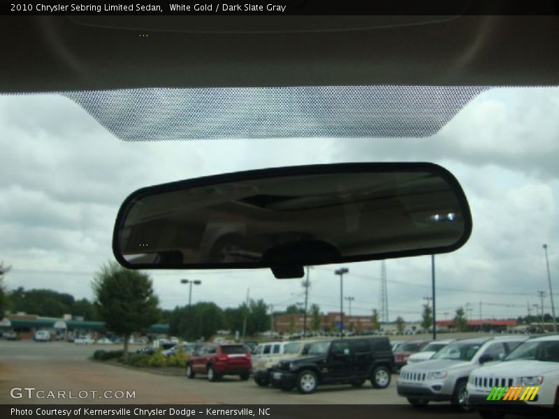 White Gold / Dark Slate Gray 2010 Chrysler Sebring Limited Sedan