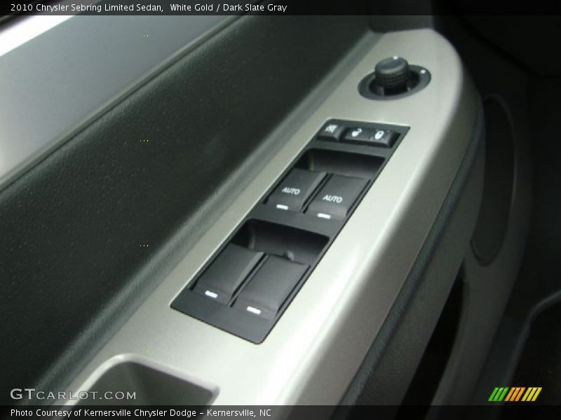 White Gold / Dark Slate Gray 2010 Chrysler Sebring Limited Sedan