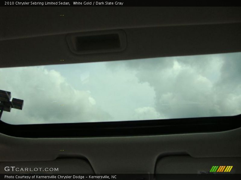 White Gold / Dark Slate Gray 2010 Chrysler Sebring Limited Sedan
