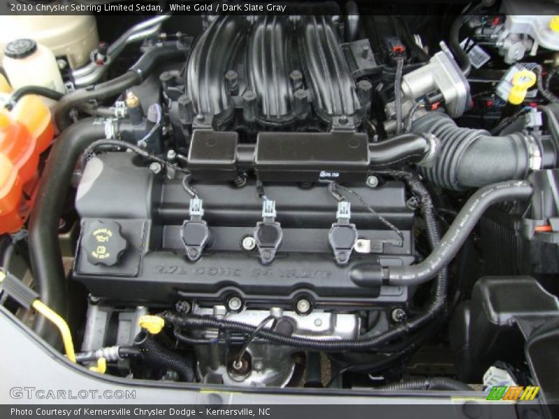 White Gold / Dark Slate Gray 2010 Chrysler Sebring Limited Sedan