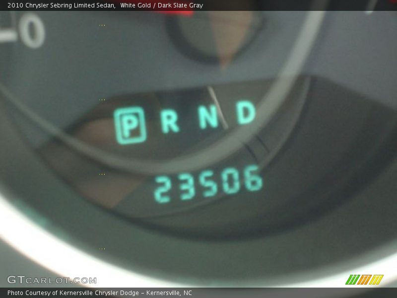 White Gold / Dark Slate Gray 2010 Chrysler Sebring Limited Sedan