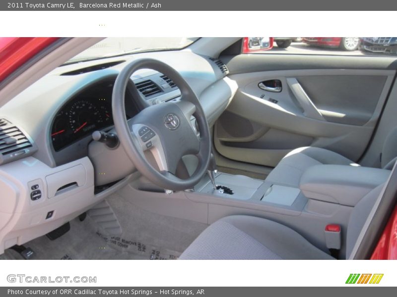 Barcelona Red Metallic / Ash 2011 Toyota Camry LE