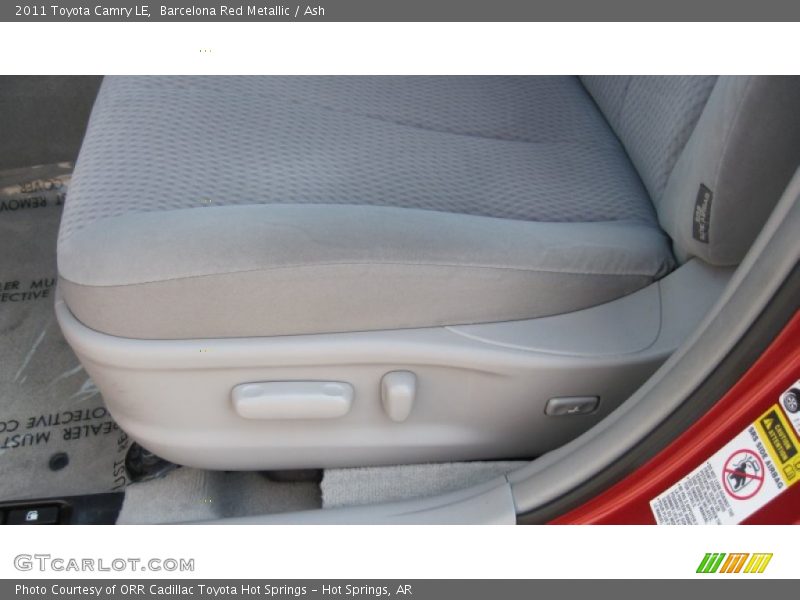 Barcelona Red Metallic / Ash 2011 Toyota Camry LE