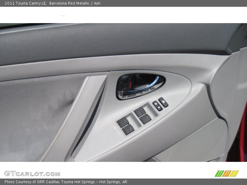 Barcelona Red Metallic / Ash 2011 Toyota Camry LE