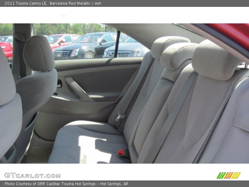 Barcelona Red Metallic / Ash 2011 Toyota Camry LE