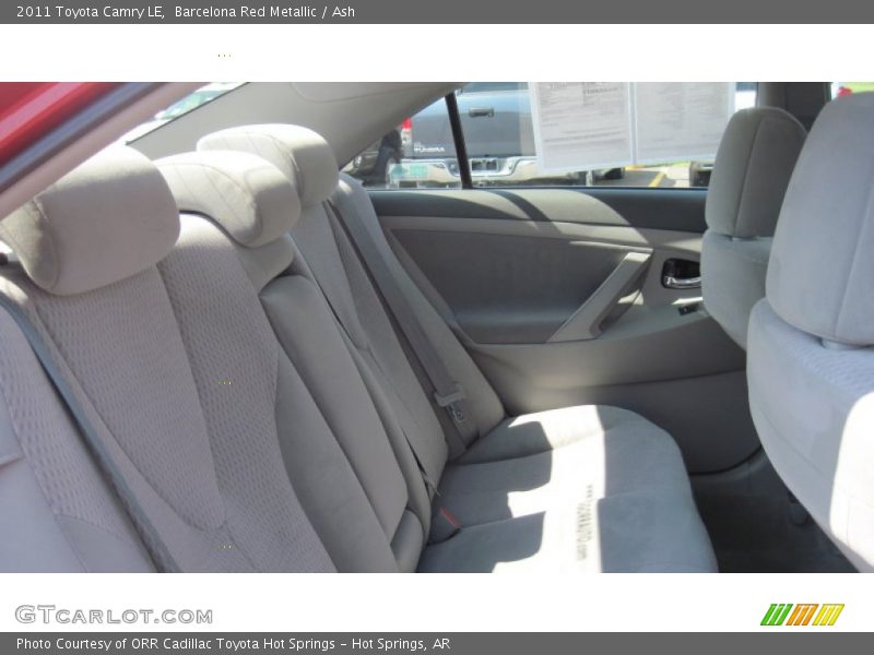 Barcelona Red Metallic / Ash 2011 Toyota Camry LE