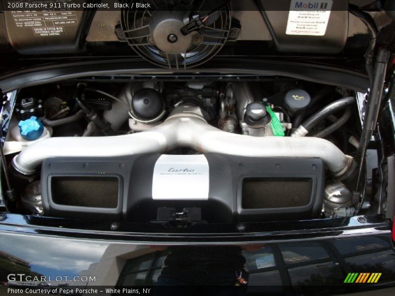  2008 911 Turbo Cabriolet Engine - 3.6 Liter Twin-Turbocharged DOHC 24V VarioCam Flat 6 Cylinder