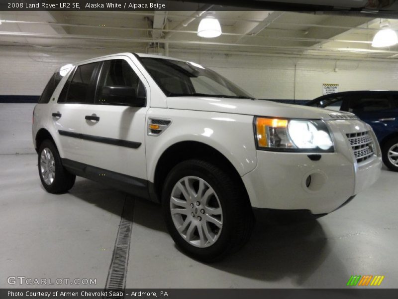 Alaska White / Alpaca Beige 2008 Land Rover LR2 SE