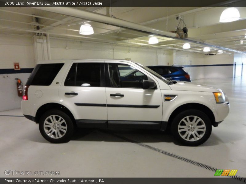 Alaska White / Alpaca Beige 2008 Land Rover LR2 SE