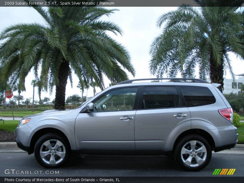 Spark Silver Metallic / Platinum 2009 Subaru Forester 2.5 XT