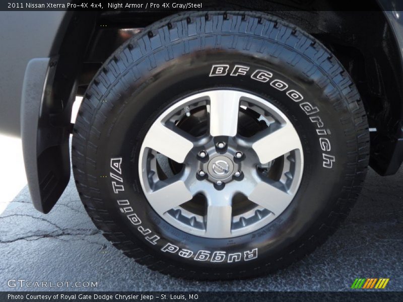 Night Armor / Pro 4X Gray/Steel 2011 Nissan Xterra Pro-4X 4x4