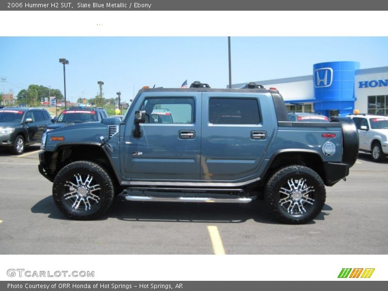 Slate Blue Metallic / Ebony 2006 Hummer H2 SUT